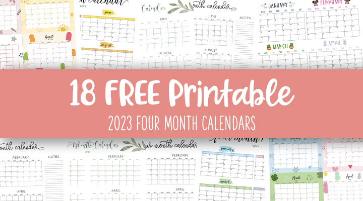 Printable-2023-Four-Month-Calendars-Feature-Image