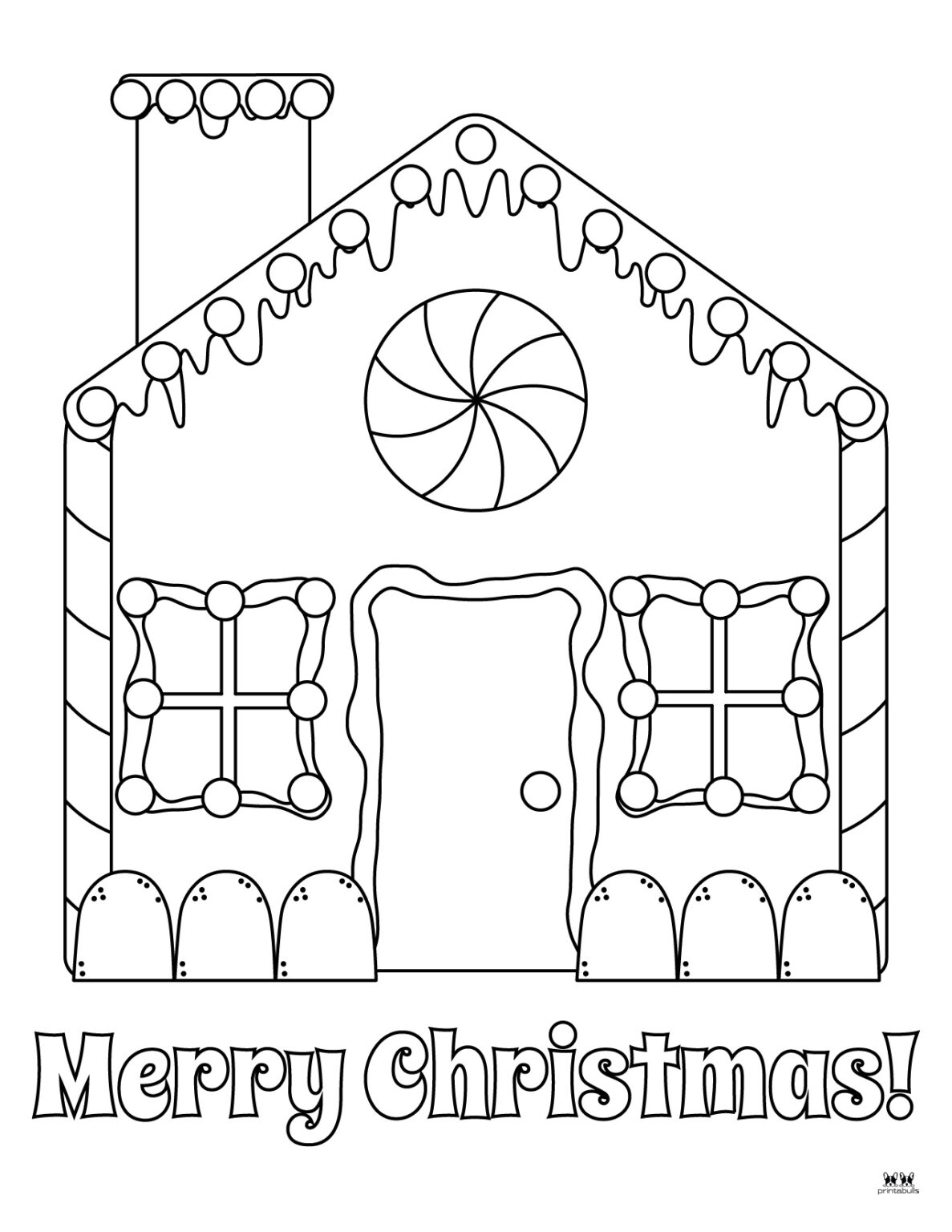 Merry Christmas Coloring Pages - FREE Printables | Printabulls