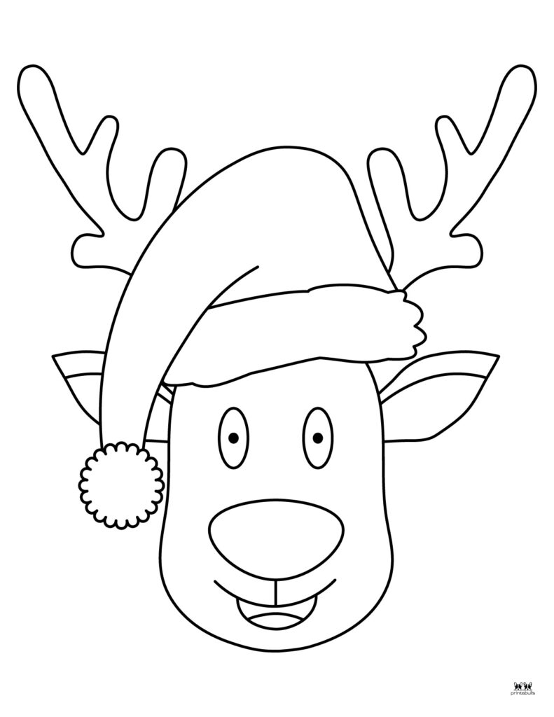 Printable-Reindeer-Coloring-Page-2