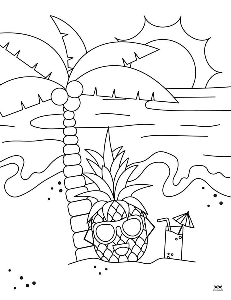 Printable-Pineapple-Coloring-Page-10