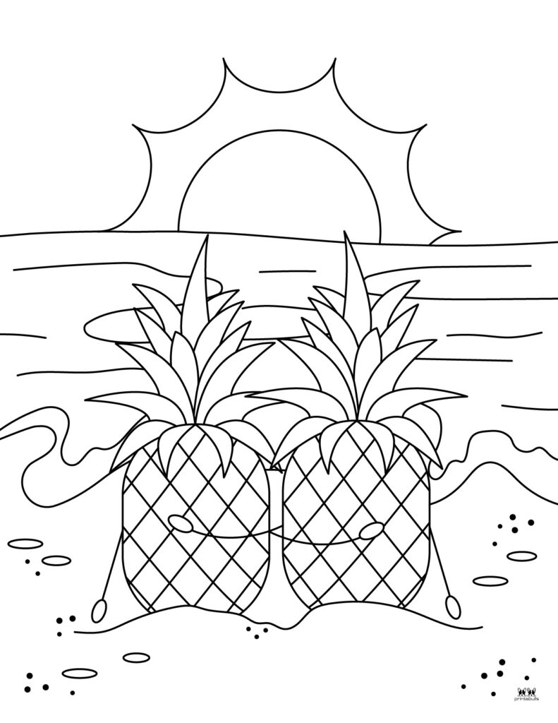 Printable-Pineapple-Coloring-Page-5