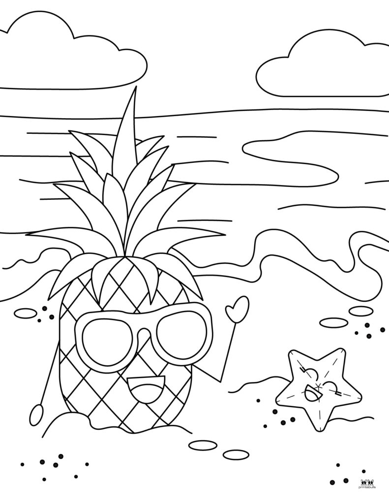 Printable-Pineapple-Coloring-Page-6