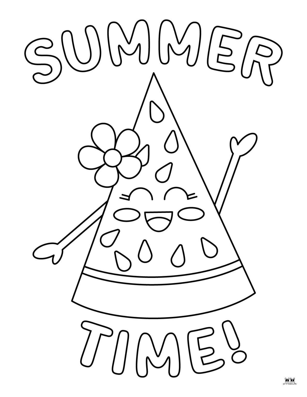 Watermelon Coloring Sheets Printable Coloring Pages