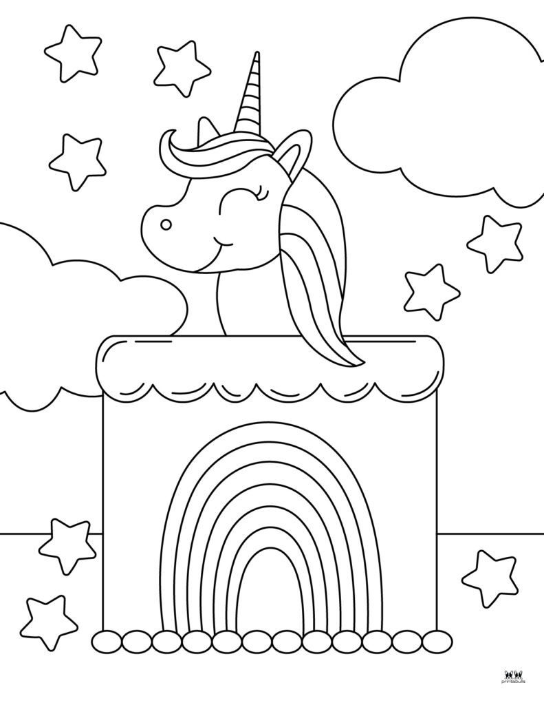 Free Printable Unicorn Sweet Coloring Page, Sheet and Picture for Adults  and Kids (Girls and Boys) - Babeled.com