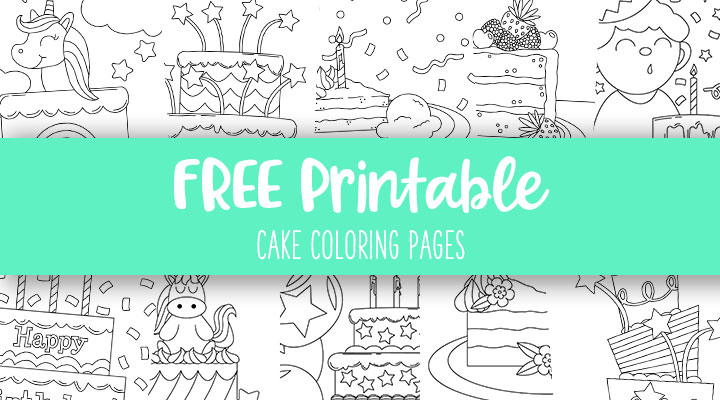 birthday cake coloring pages preschool halloween