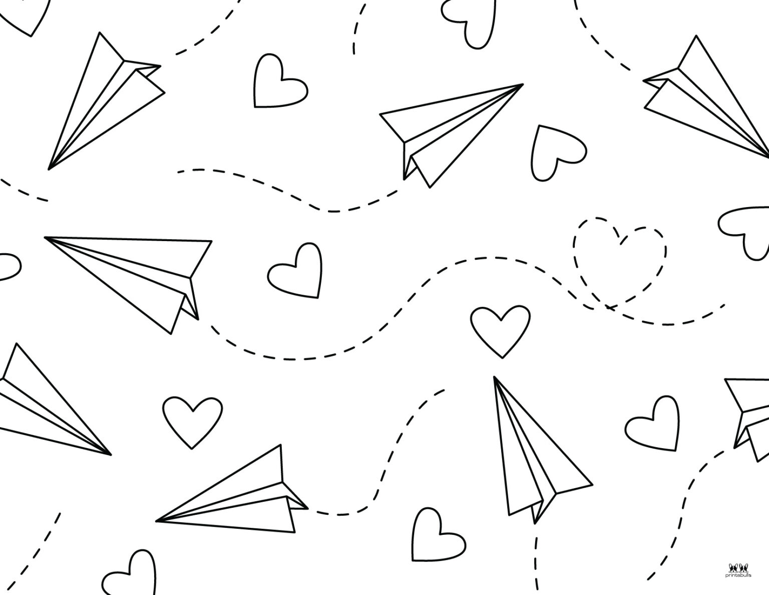 February Coloring Pages - 25 FREE Pages | Printabulls