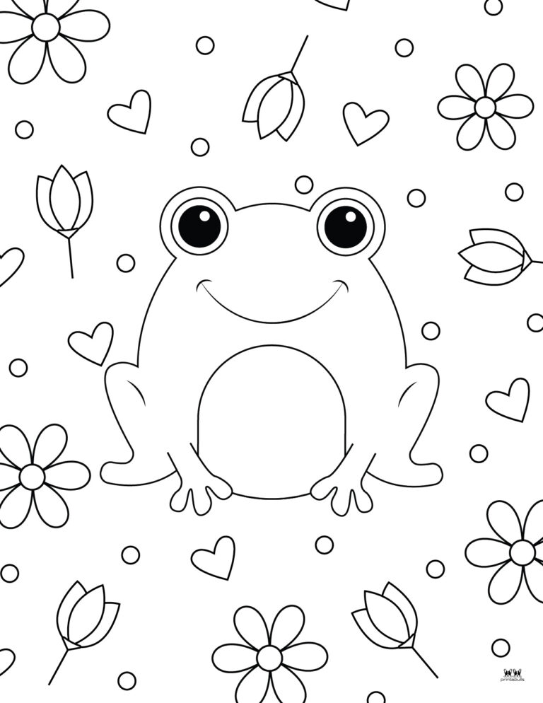 February Coloring Pages - 25 FREE Pages | Printabulls
