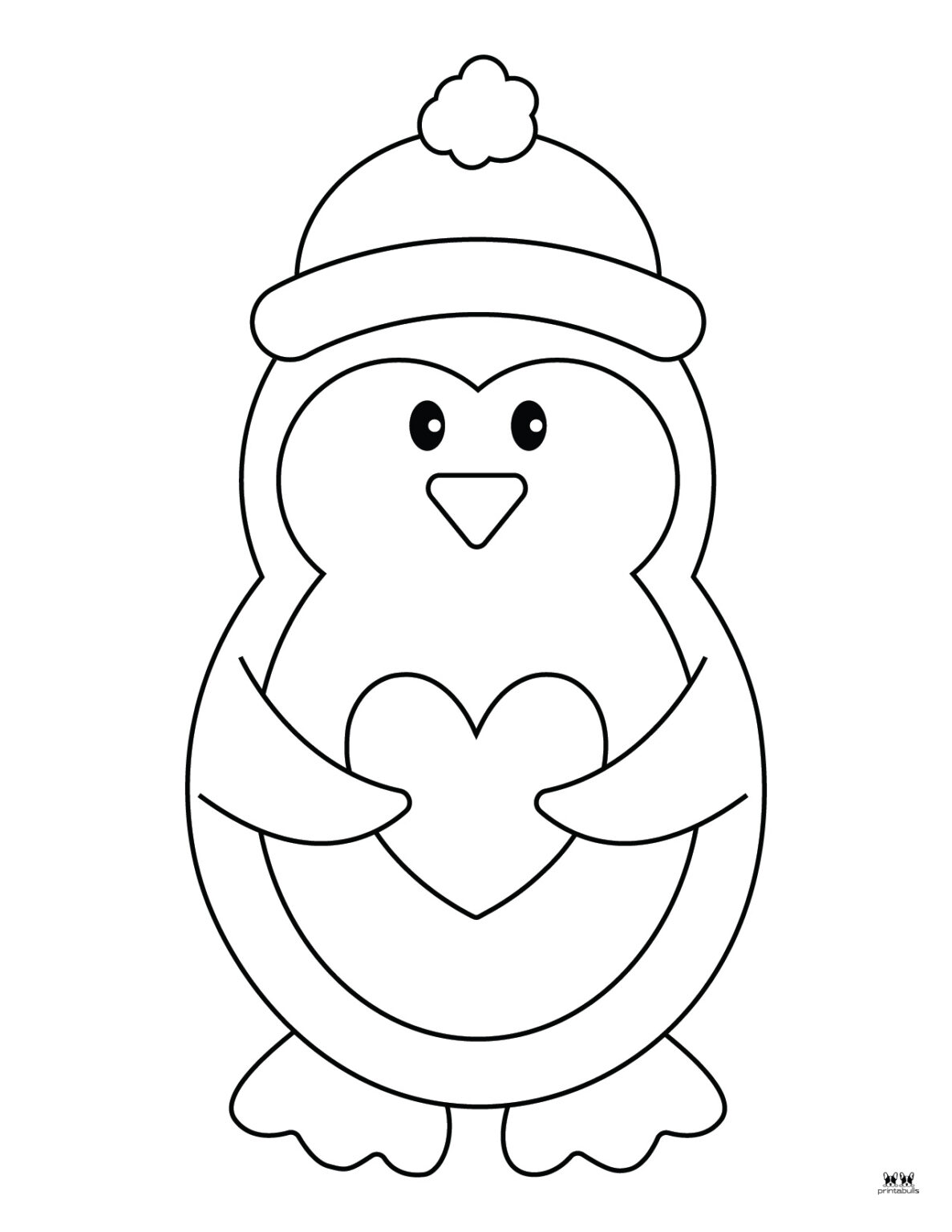 February Coloring Pages - 25 FREE Pages | Printabulls