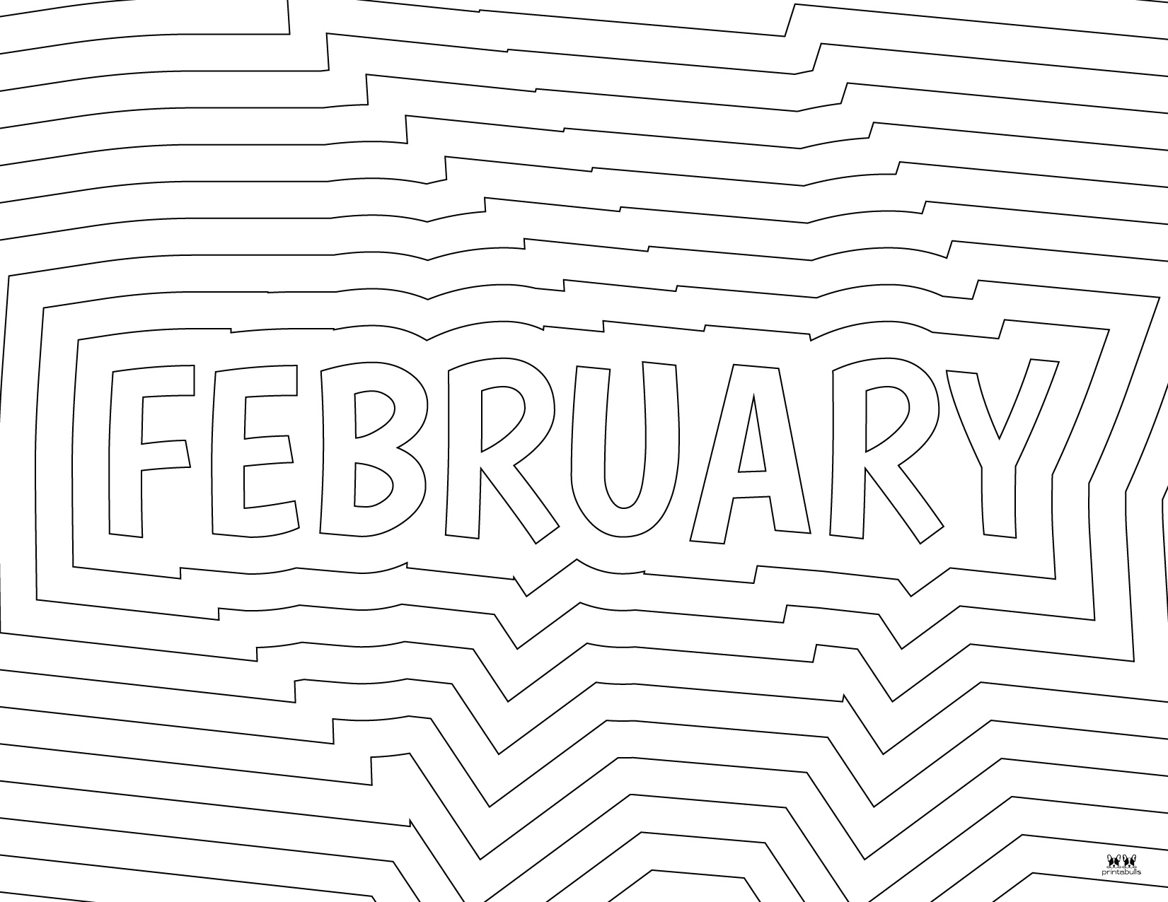 February Coloring Pages 25 FREE Pages Printabulls February Coloring Pages 25 FREE Pages Printabulls