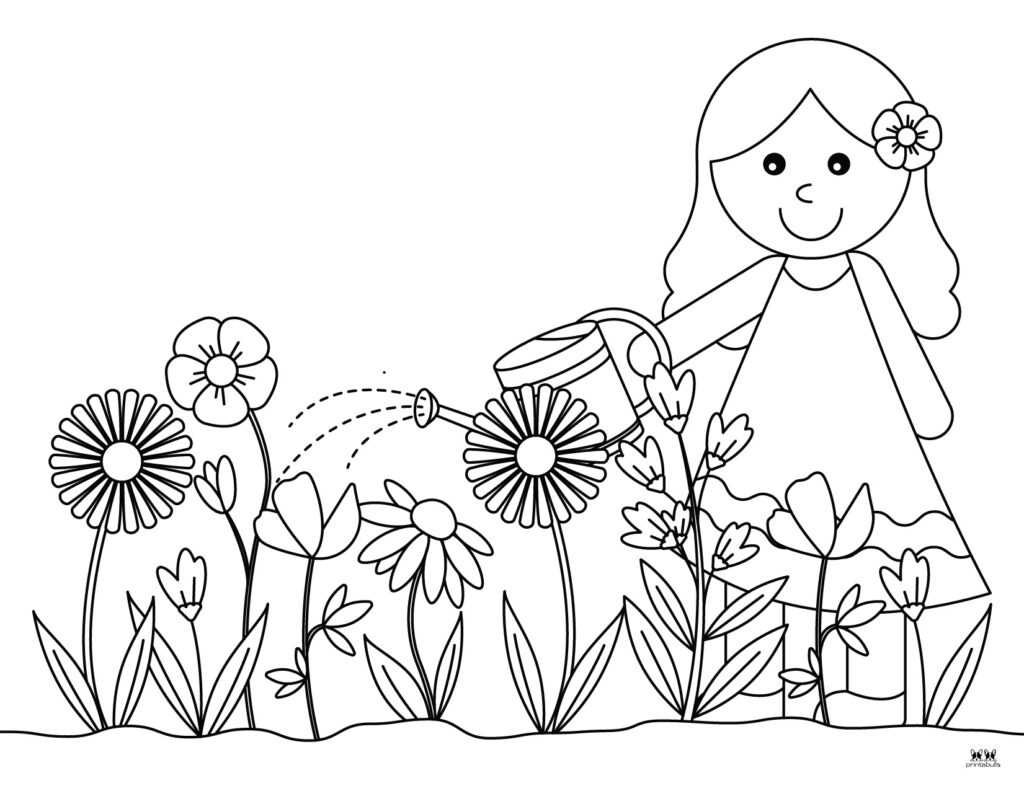 Printable-Flower-Garden-Coloring-Page-1