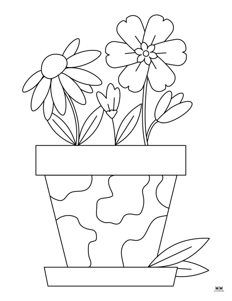 Printable-Flower-Pot-Coloring-Page-2