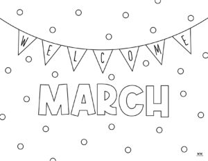 March Coloring Pages - 25 FREE Printable Pages | Printabulls