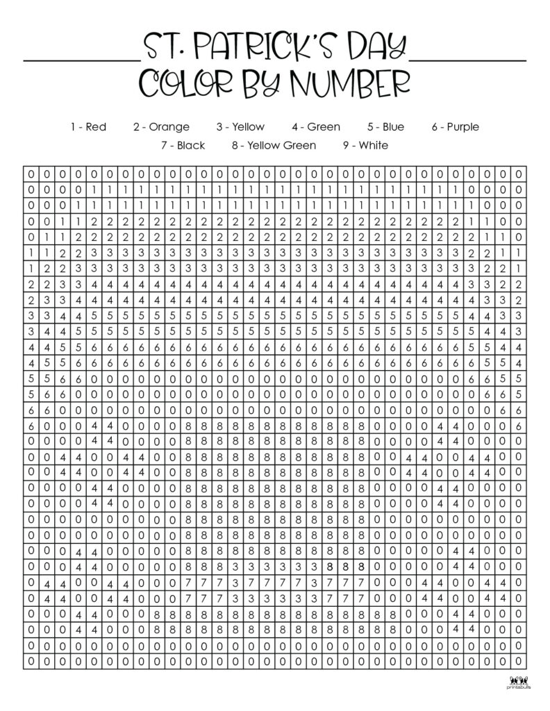 Printable-St-Patricks-Day-Color-By-Number-10