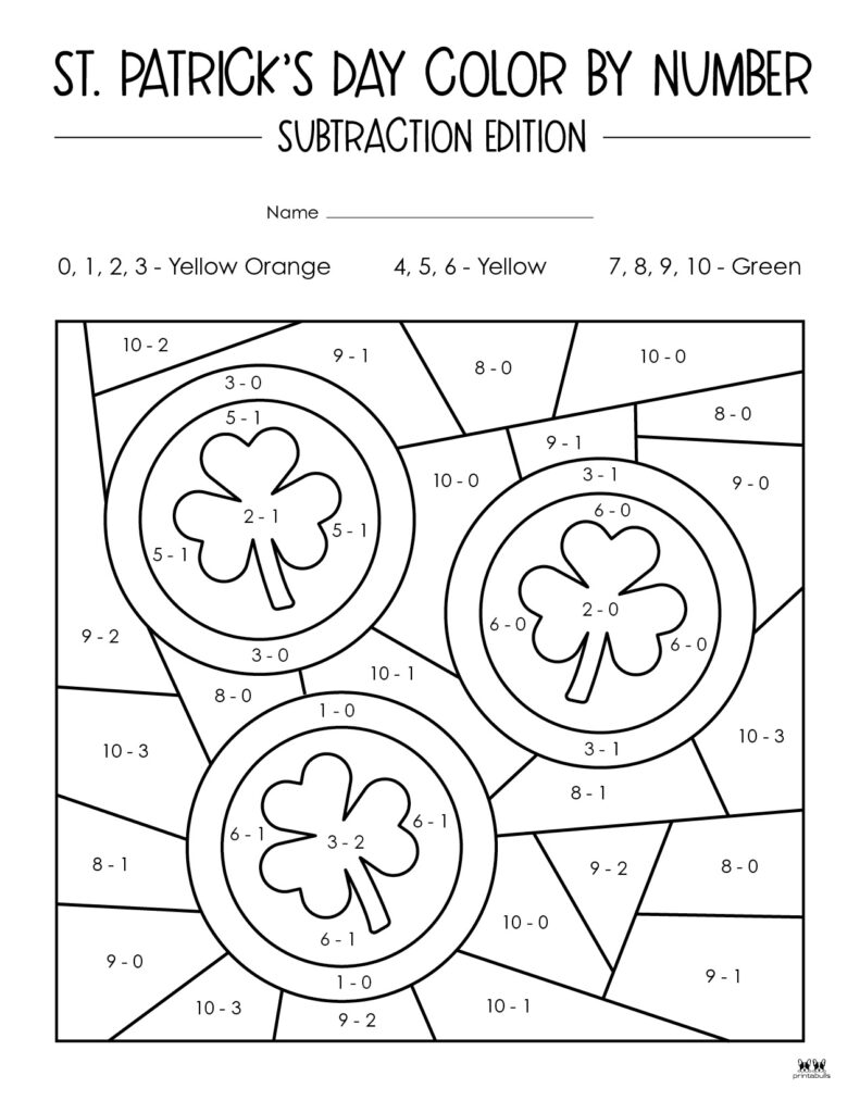 Printable-St-Patricks-Day-Color-By-Number-5