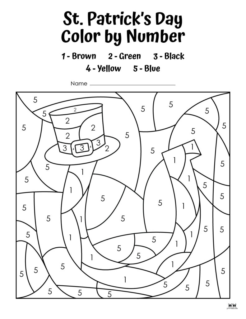 Printable-St-Patricks-Day-Color-By-Number-9