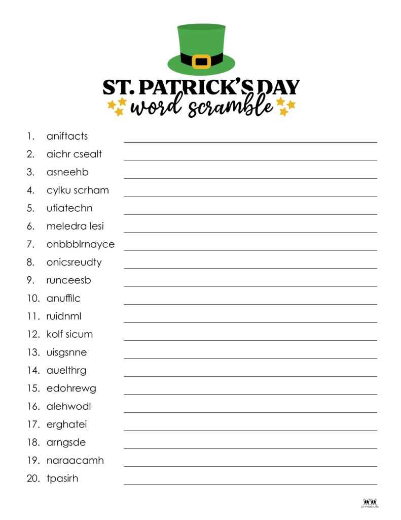 Printable-St-Patricks-Day-Word-Scramble-Hard-3