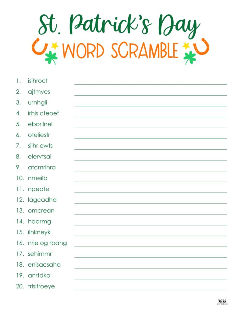 Printable-St-Patricks-Day-Word-Scramble-Hard-4