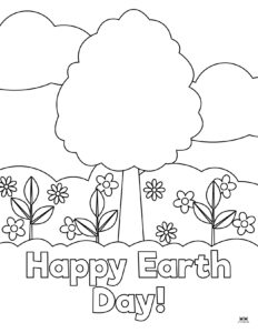 Earth Day Coloring Pages - 25 FREE Pages | Printabulls