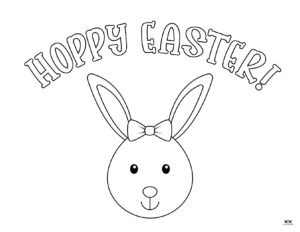 Easter Bunny Coloring Pages - 75 FREE Pages | Printabulls