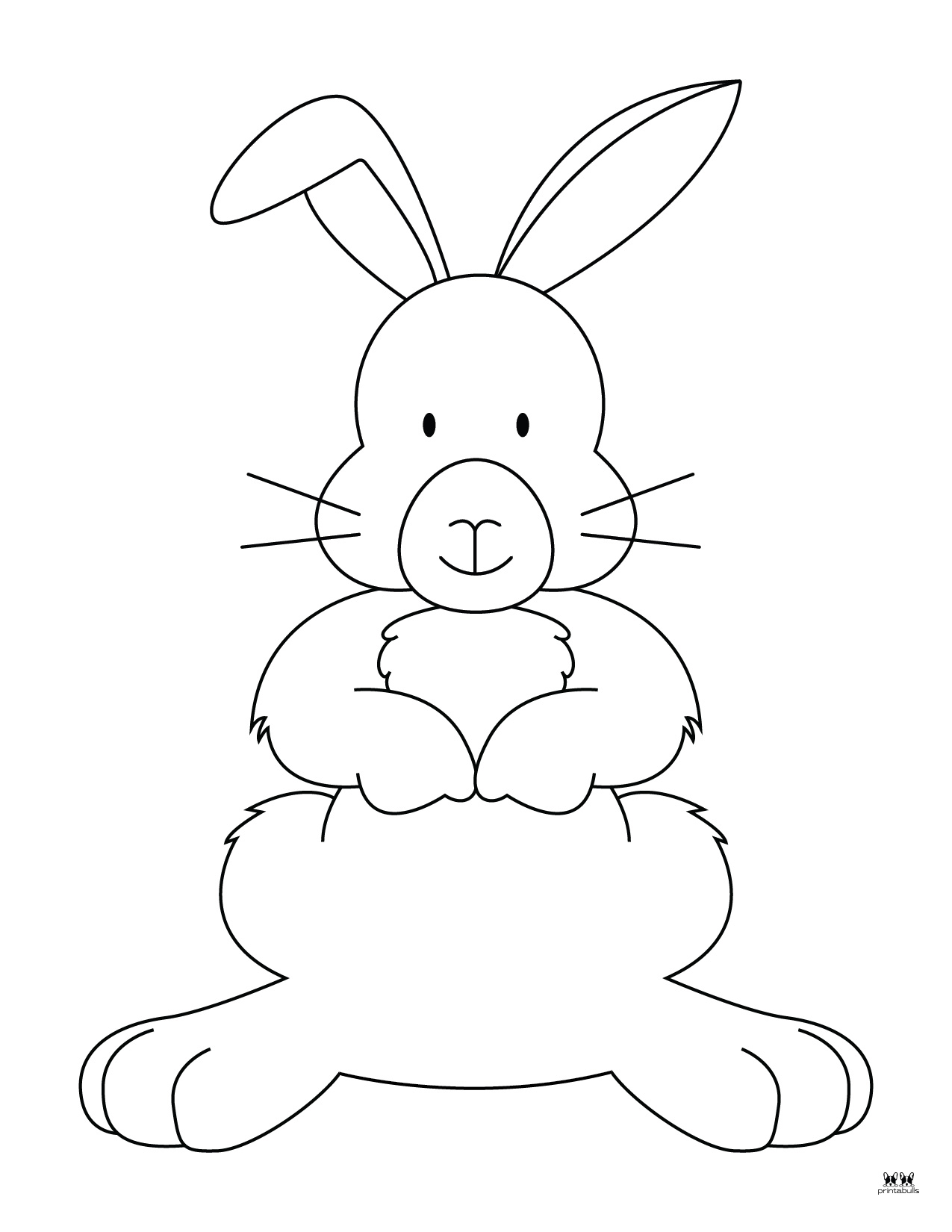 Easter Bunny Templates & Outlines 53 FREE Pages Printabulls