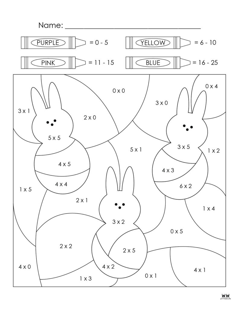 Printable-Easter-Color-By-Number-Multiplication-2