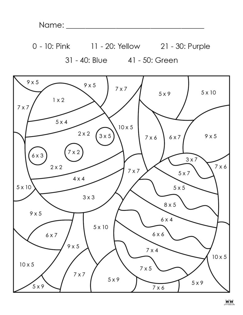 Printable-Easter-Color-By-Number-Multiplication-4