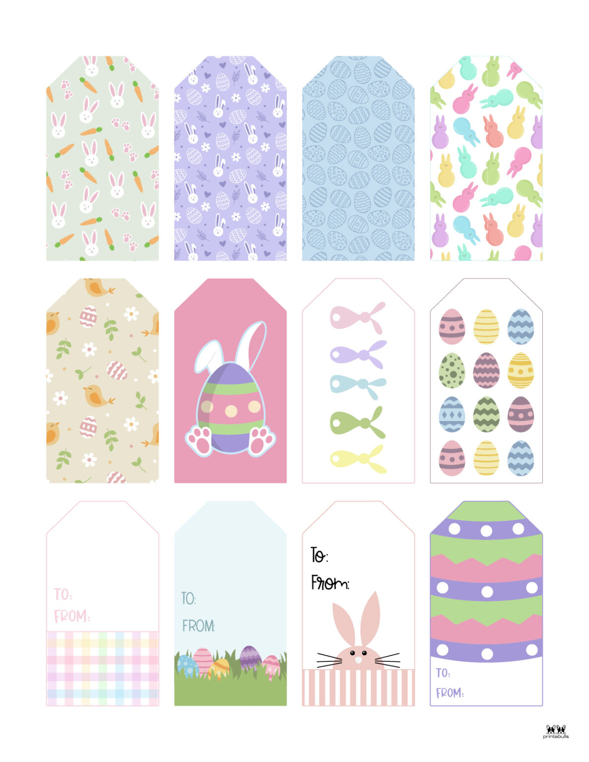 Easter Tags 300 FREE Printable - Printable Easter Tags 11 1187x1536 