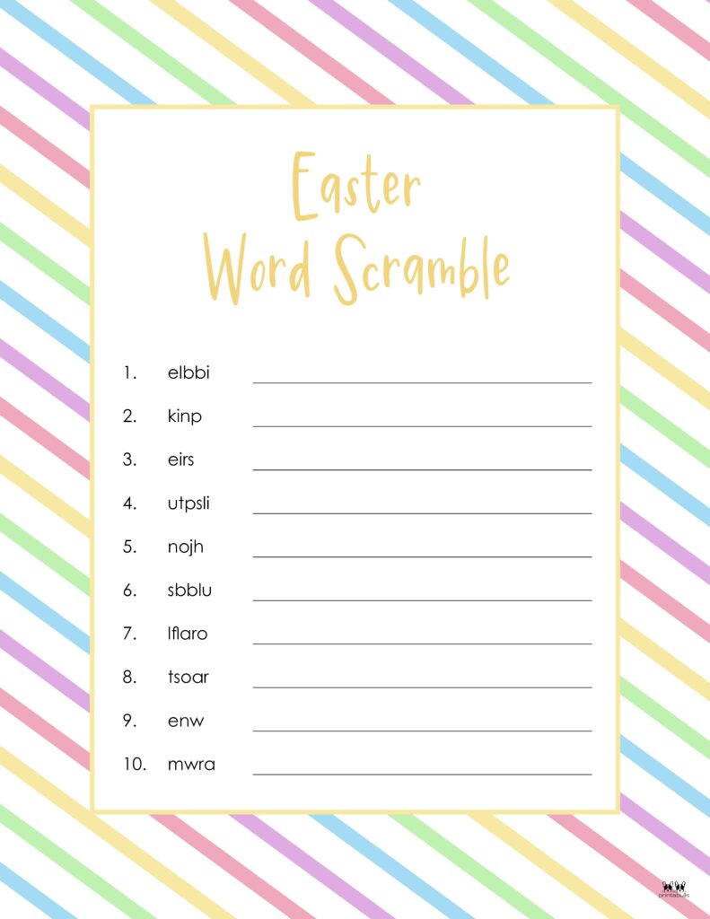 Printable-Easter-Word-Scramble-Easy-4