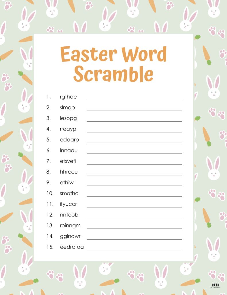 Printable-Easter-Word-Scramble-Medium-3