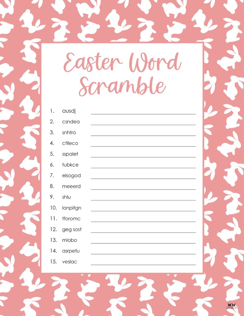 Printable-Easter-Word-Scramble-Medium-5