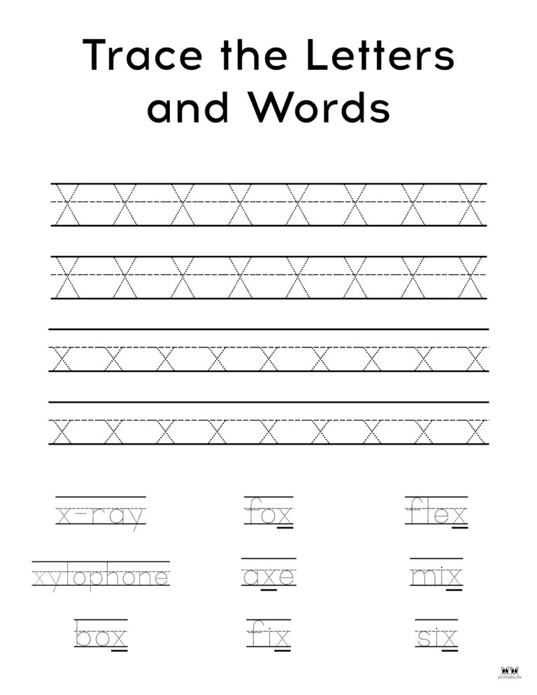 letter-x-worksheets-50-free-printables-printabulls