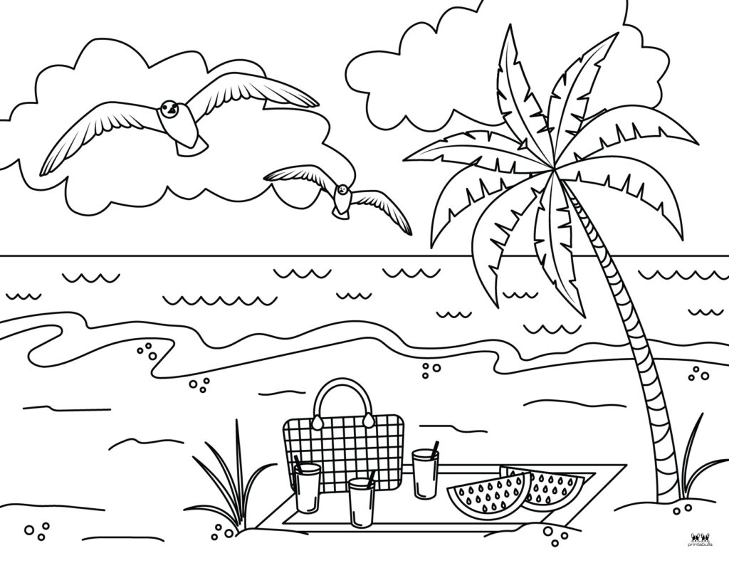 Printable-Beach-Coloring-Page-3