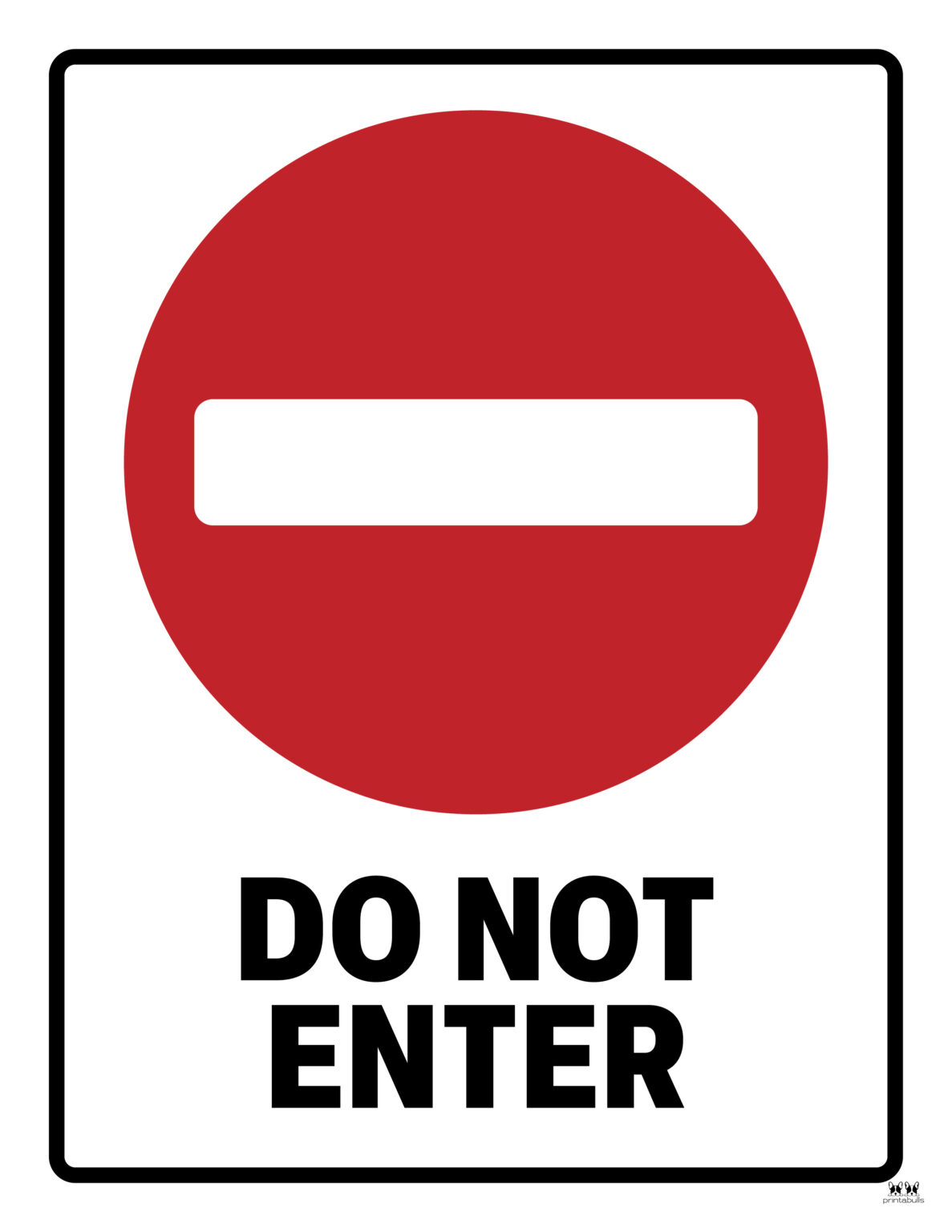 Do Not Enter Signs 15 Free Printable Signs Printabulls Do Not Enter Signs 15 Free Printable Signs Printabulls