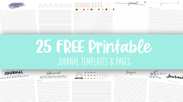 Free My Daily Journal Template