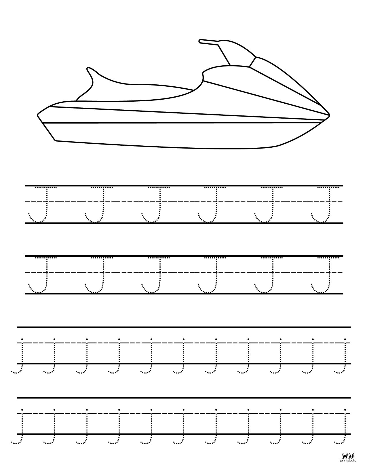 Letter J Worksheets - 50 FREE Printables | Printabulls