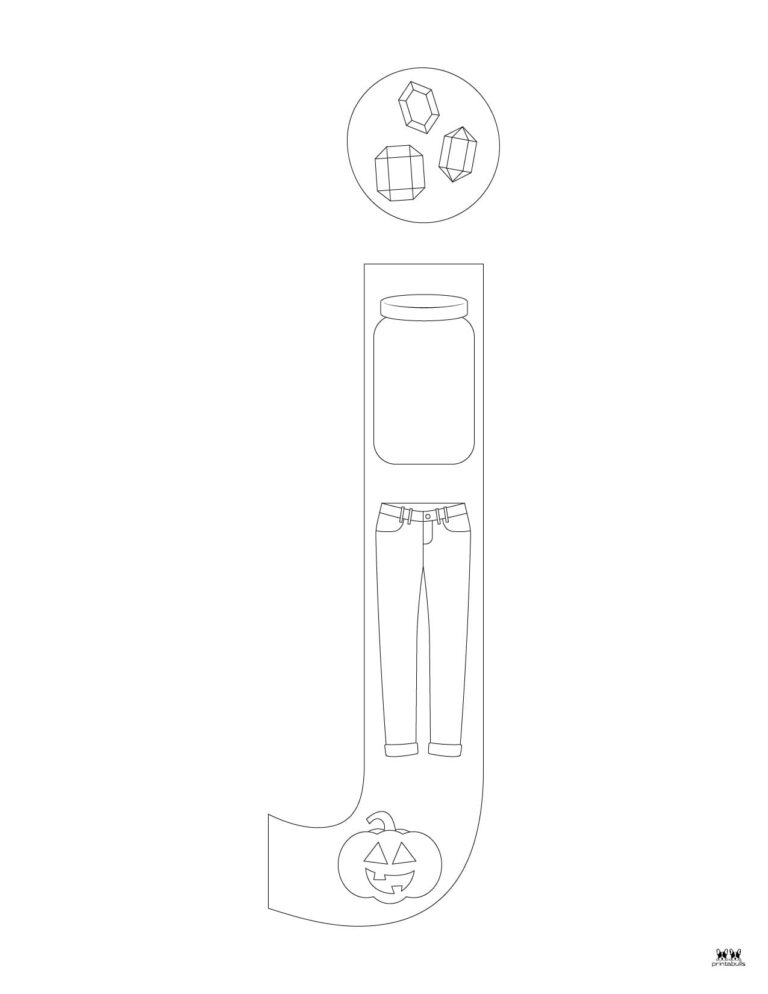 Letter J Worksheets - 50 FREE Printables | Printabulls