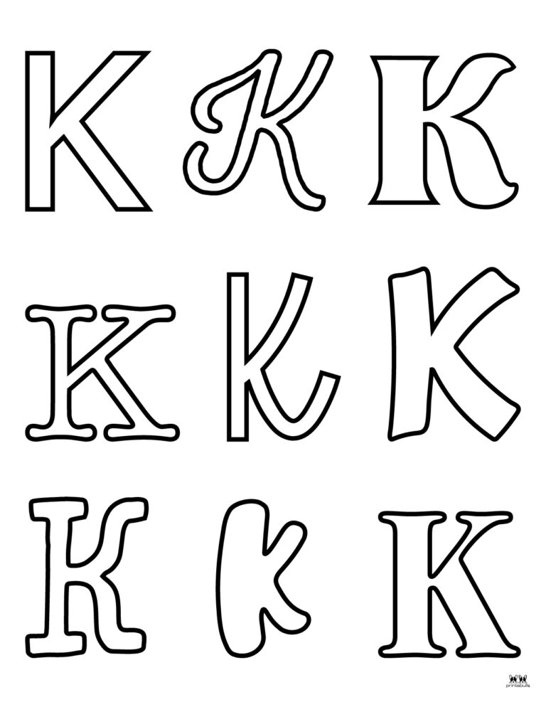 Letter K Worksheets - 50 FREE Printables | Printabulls
