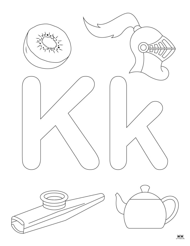 Letter K Worksheets - 50 FREE Printables | Printabulls