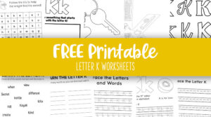 Letter K Worksheets - 50 FREE Printables | Printabulls