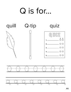 Letter Q Worksheets - 50 FREE Printables - PrintaBulk