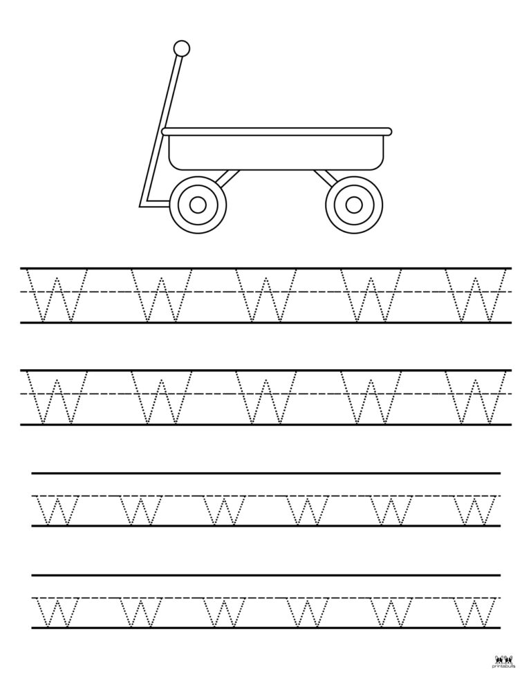 Letter W Worksheets - 50 FREE Printables | Printabulls
