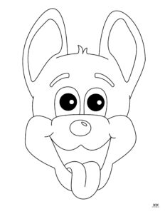 Dog Coloring Pages - 25 FREE Printable Pages | Printabulls