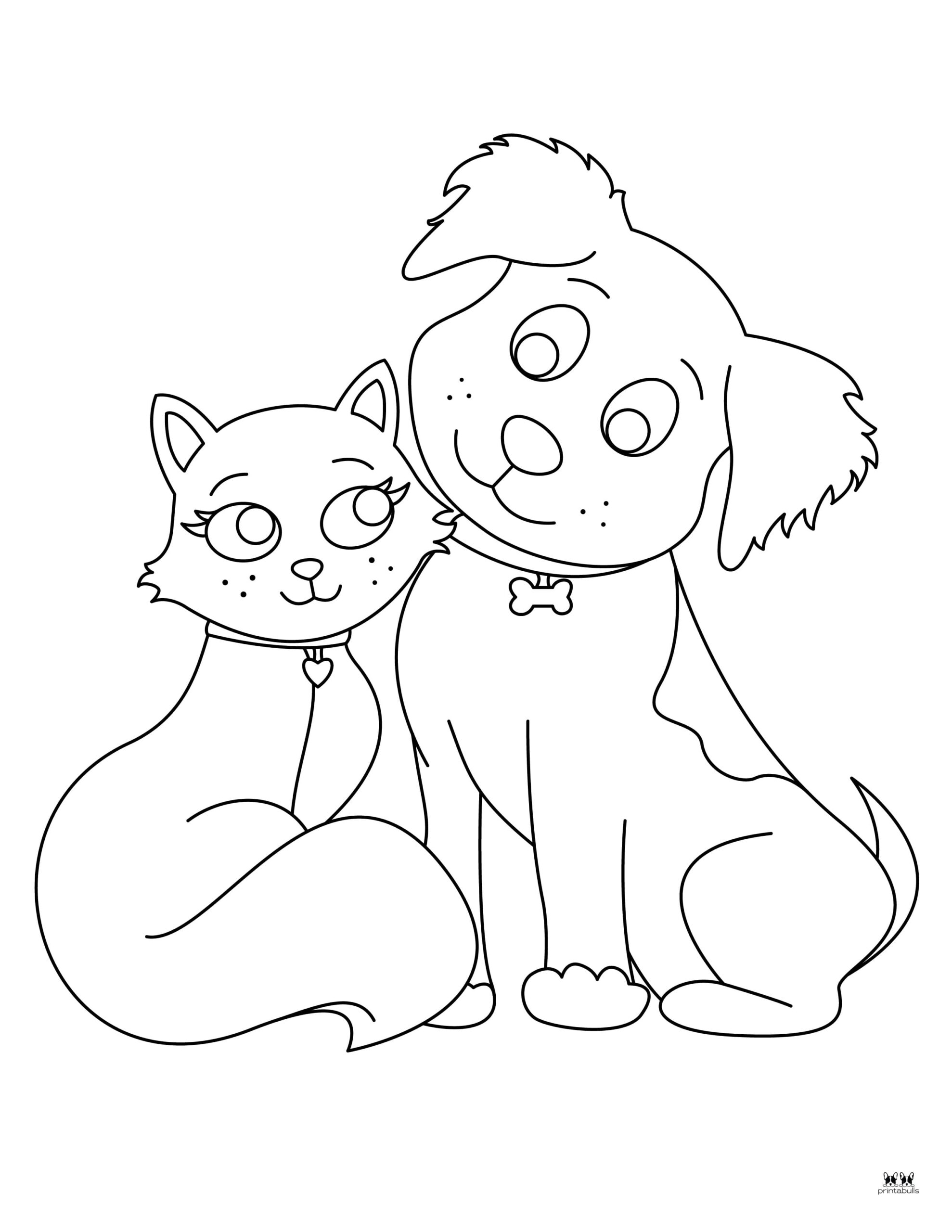 Dog Coloring Pages 25 FREE Printable Pages Printabulls