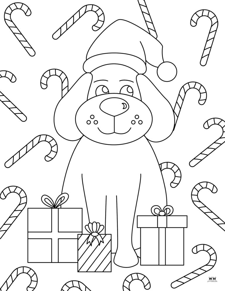 Dog Coloring Pages - 25 FREE Printable Pages | Printabulls