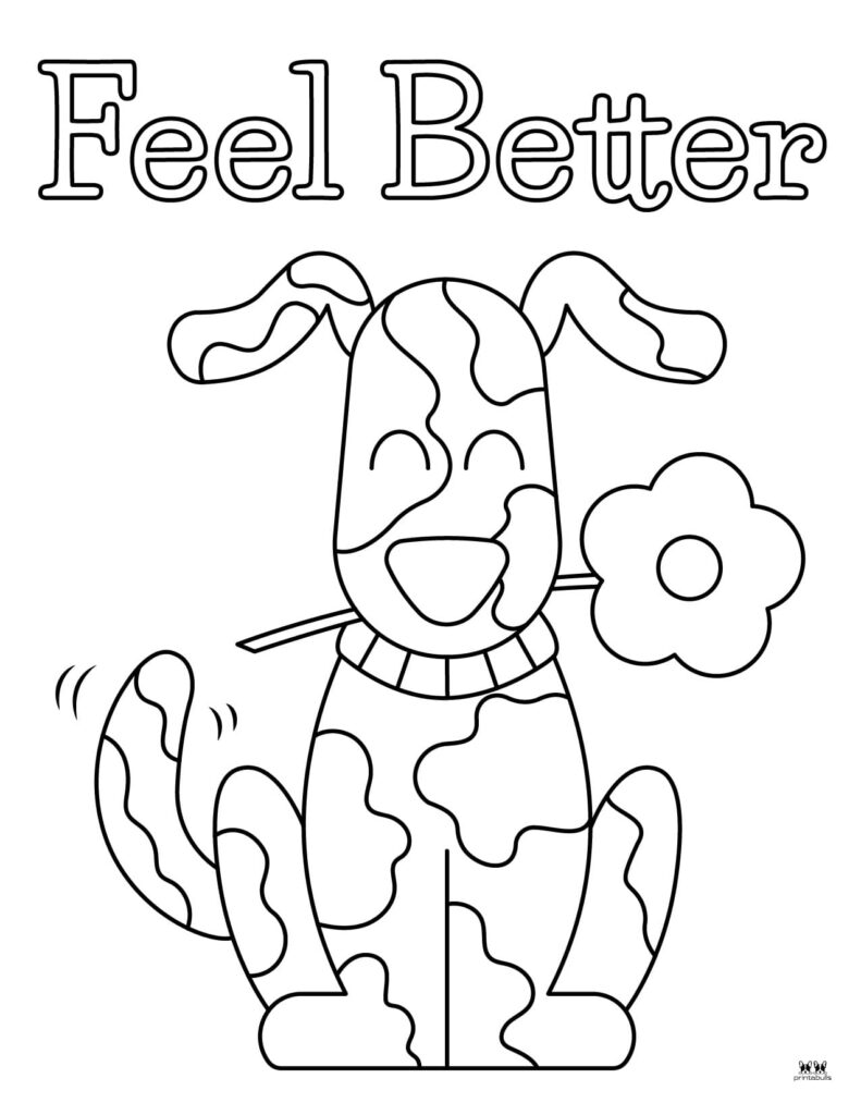 Get Well Soon Coloring Pages - Free & Printable!