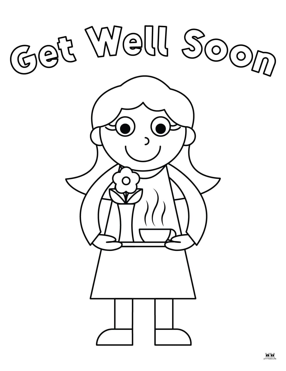 Get well soon coloring pages 15 free pages printabulls
