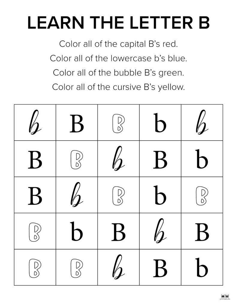 Printable-Letter-B-Worksheet-Page-13