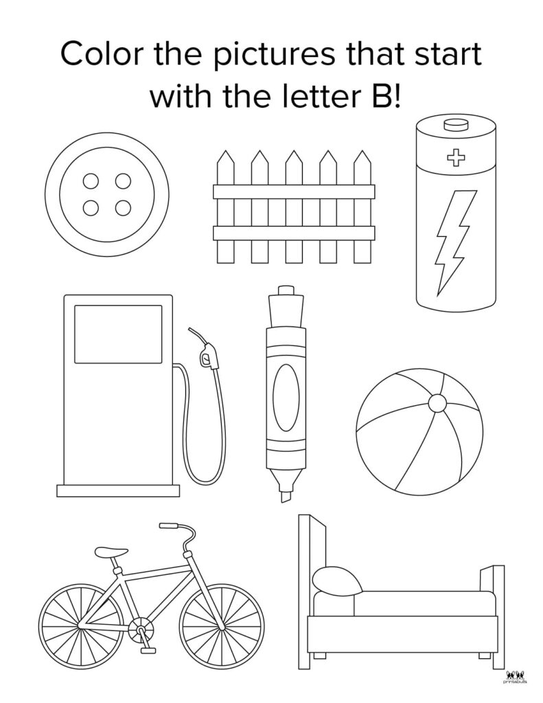 Letter B Worksheets