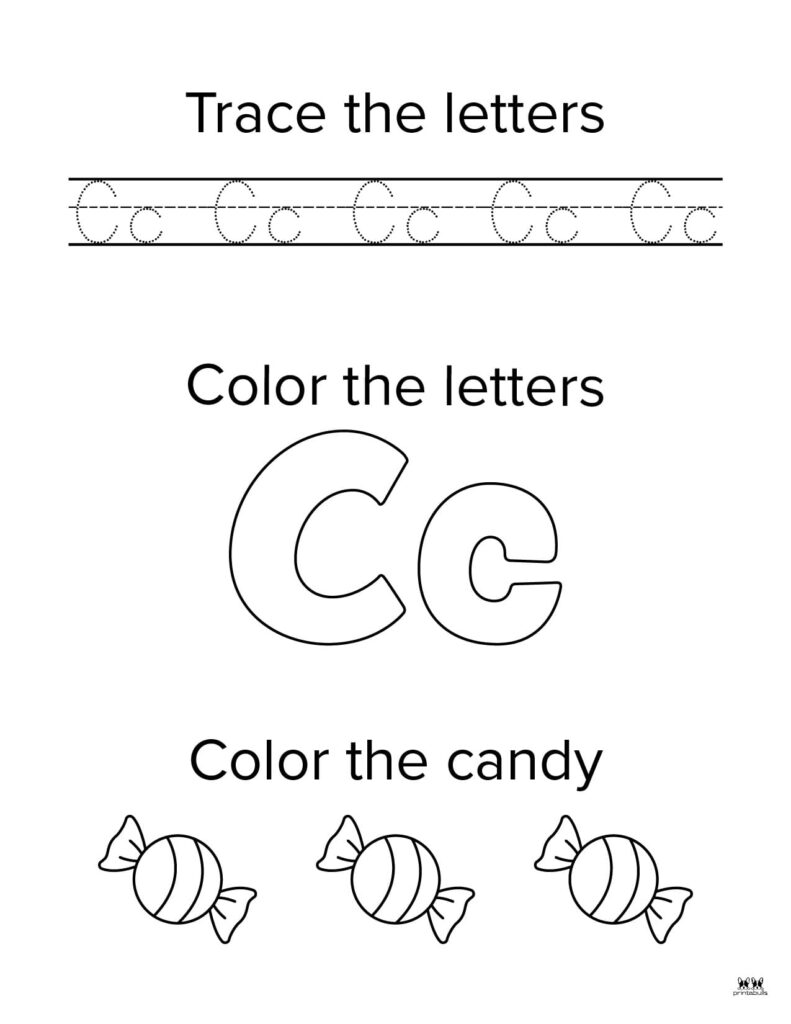 Letter C Worksheets - 50 FREE Printables | Printabulls
