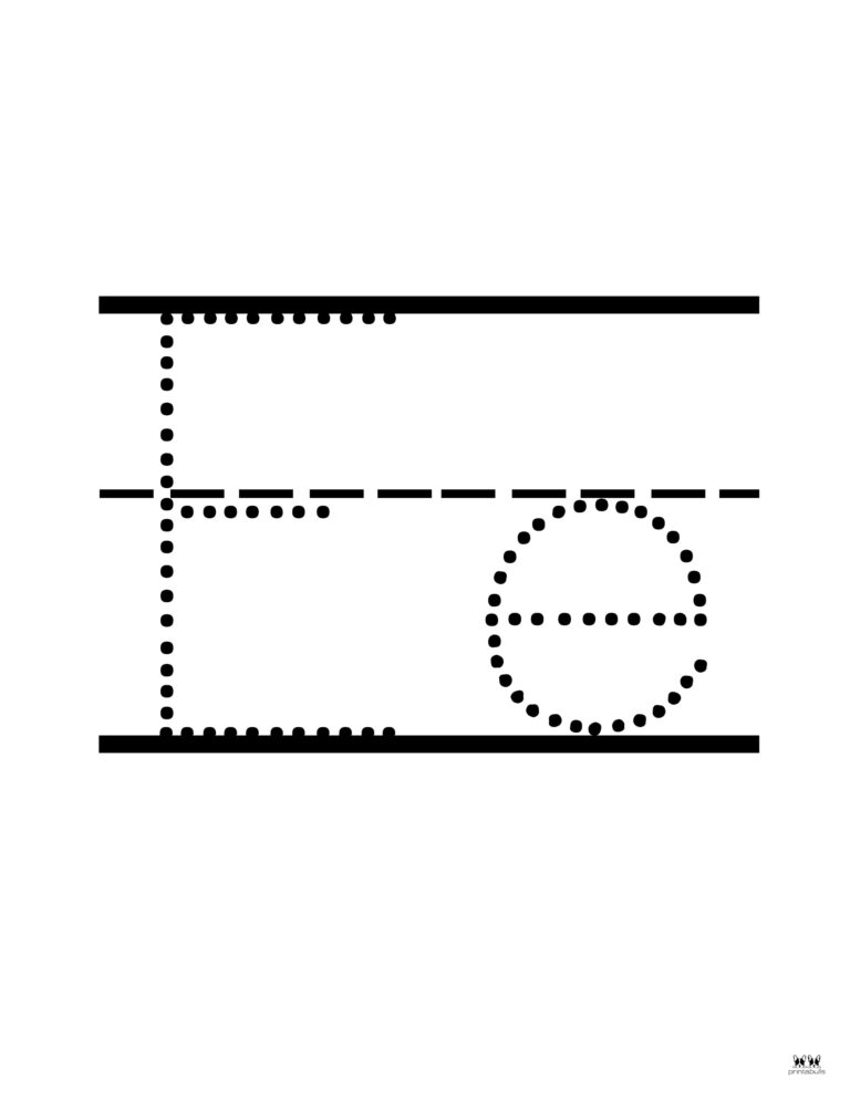 Letter E Worksheets - 50 FREE Printables | Printabulls